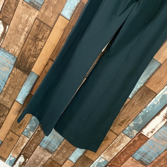 A new day green stretch high waisted flare slacks - Picture 15 of 16